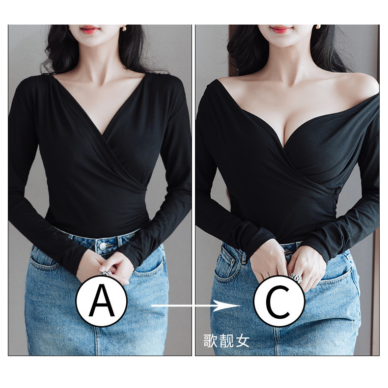 ชุดชั้นใน เกาะอก กันลื่น ขนาดเล็ก ไร้รอยต่อ ป้องกันแสงสะท้อน สวยงาม สําหรับผู้หญิง ราคา ถูกที่สุด ดีลบีเคเค แกลเลอรีภาพที่ 9
