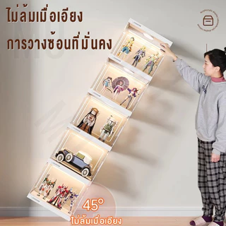 กล่องโชว์อะคริลิค ตู้โมเดล กล่องใสกันฝุ่นกันรอย กล่องโชว์โมเดลรถฝาหน้าเปิดได้ โชว์รถโมเดล Model Display Box