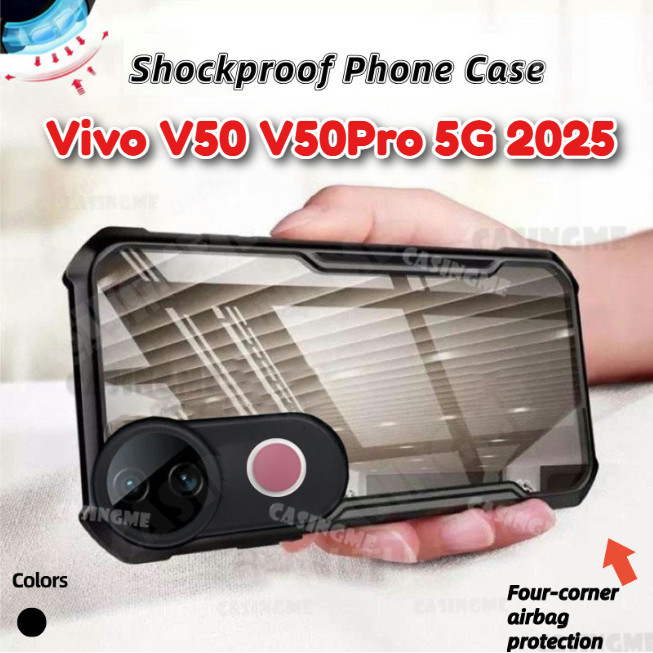 สําหรับ Vivo V50 V50Pro 5G 2025 Transprent AirBag สําหรับ VivoV50 Vivo V50 5G V50Pro V 50 Pro 4G 5G 