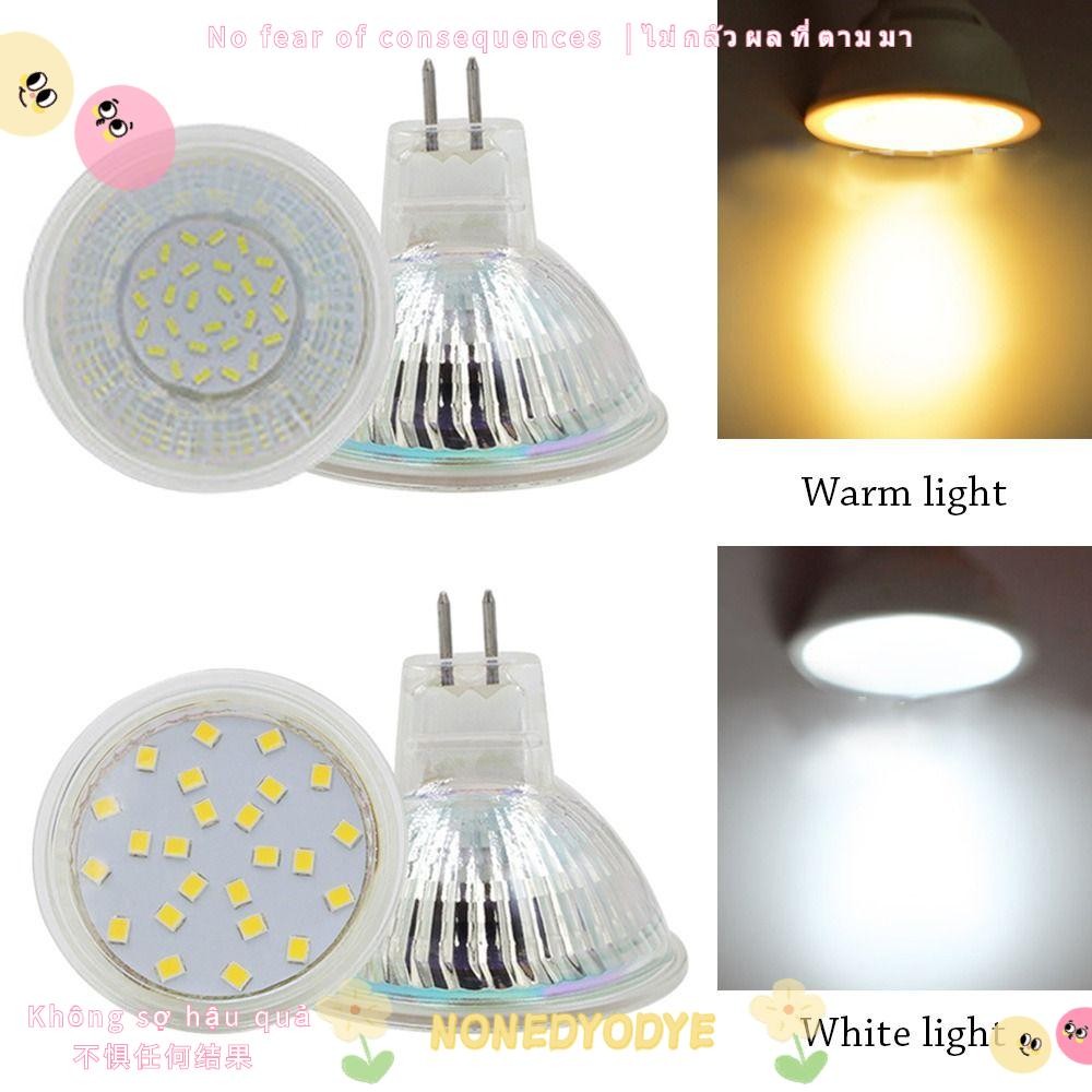 Nongyodye หลอดไฟ LED โคมไฟ 220V/12V 5W/3W Mini MR11/MR16/GU10