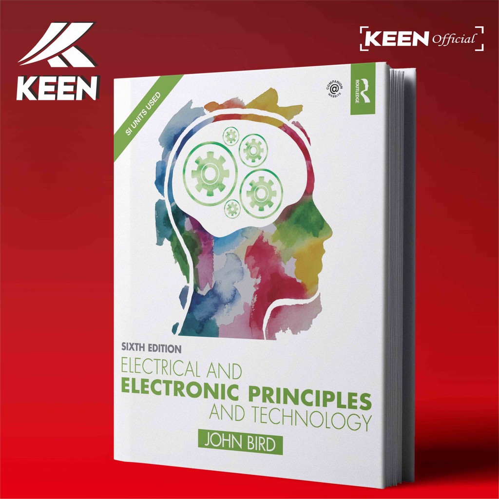 หลักไฟฟ้าและเทคโนโลยีอิเล็กทรอนิกส์ รุ่นที่ 6 โดย John Bird