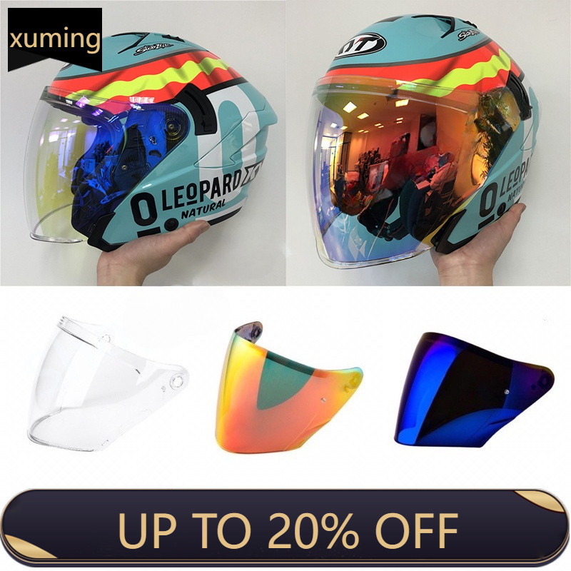 Xm KYT NFJ หมวกกันน็อคมอเตอร์ไซค์ Visor Shield เลนส์กระจกใบหน้า
