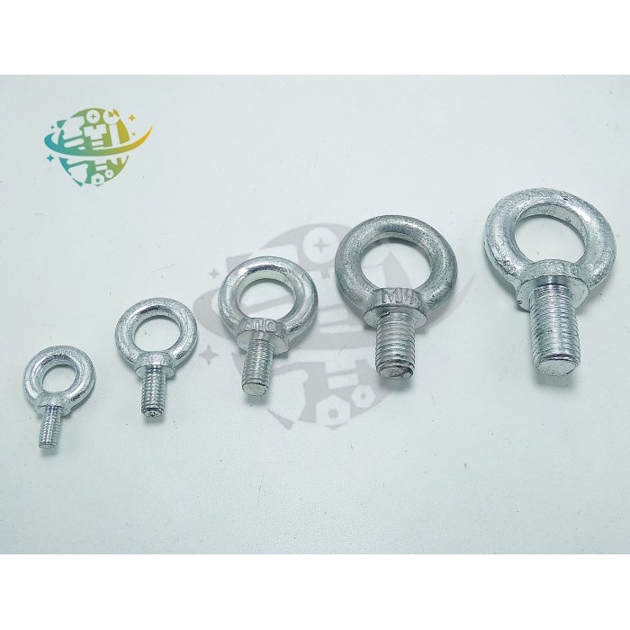 GANTUNGAN MATA EYE BOLT M12 / BOLT EYE / ไม้แขวนเสื้อ BOLT