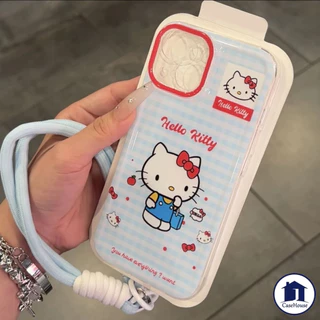 เคสใสนิ่มลายแมวน้อยสีฟ้าแสนหวาน เข้ากันได้กับ iPhone 15 11 Pro Max 12 13 14 Pro Max 7 8 Plus XR X XS Max 12 11 15 14 Pro