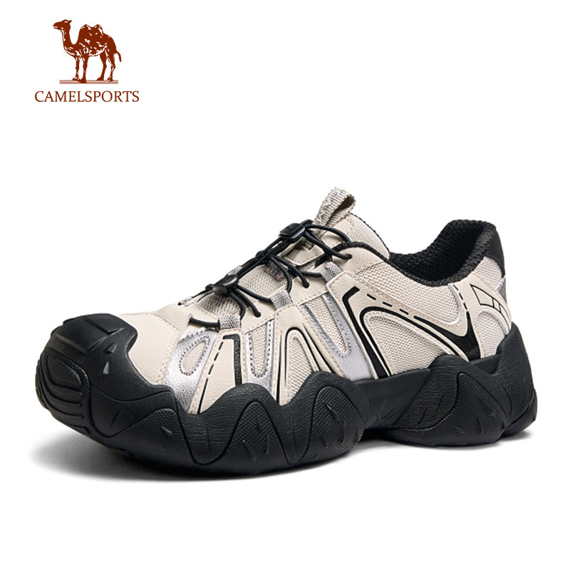 CAMEL SPORTS สไตล์ใหม่ผู้หญิงผู้ชายรองเท้าเดินป่าหัวปิด