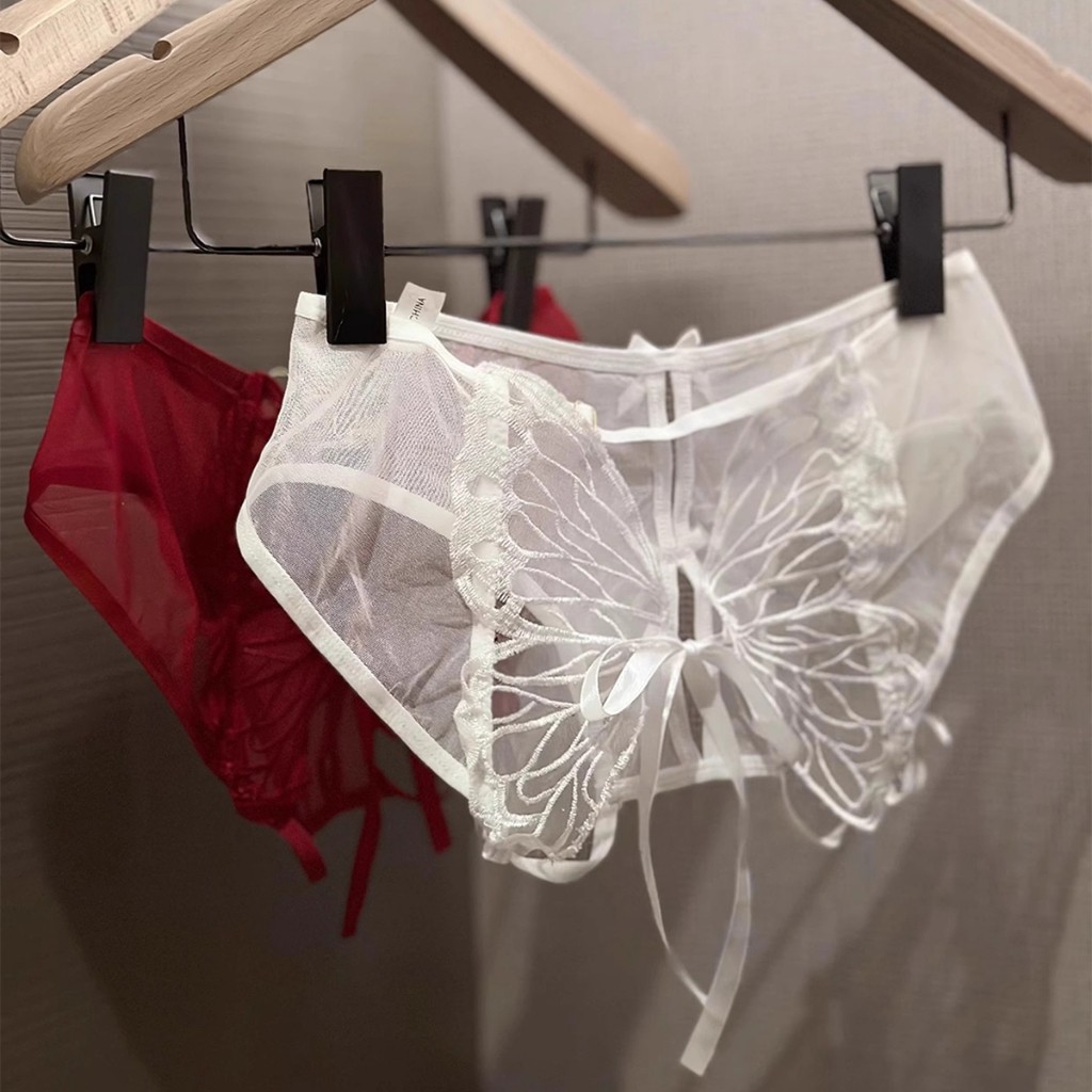 SexyNight 💞💞 กางเกงชั้นในเซ็กซี่ เปิดเป้า ตาข่าย ผีเสื้อ สิ่งล่อใจ ราคาถูก พร้อมส่งจากไทย - รูปที่ 4