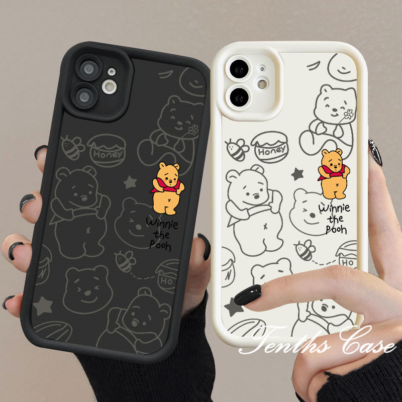ใหม่ เคสโทรศัพท์มือถือแบบนิ่ม ลายการ์ตูนวินนี่เมาส์ สําหรับ Realme C67 C51 11 C55 C53 C35 C33 C30s C25Y C21Y C25 C25s C20 C20A C11 C15 5 5i 5s 6i C3 Narzo 50i 50A Prime