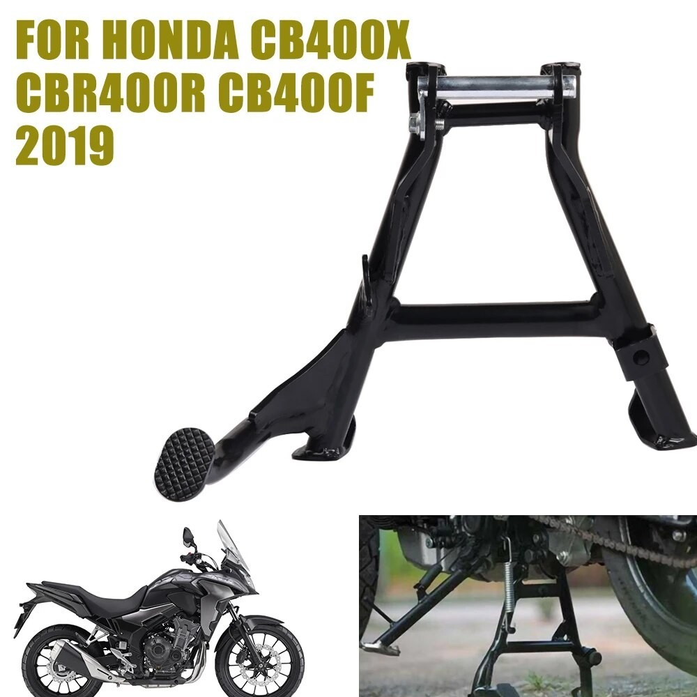 ZCS Motorcycle Middle Large Bracket Kickstand Center Parking Stand Holder Support For HONDA CB400X CBR400R CB400F CB 400