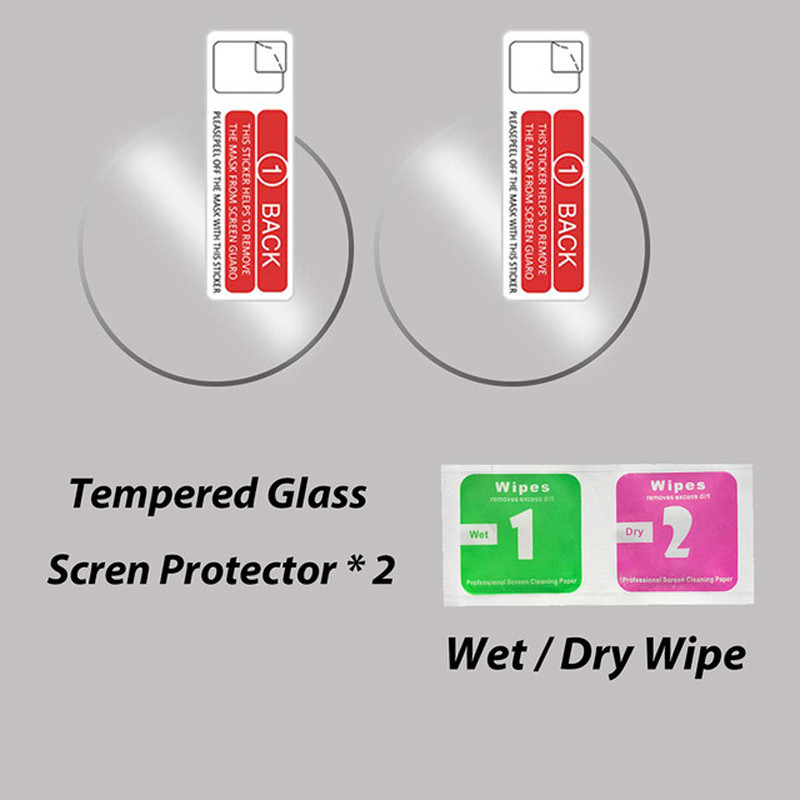 ฟิล์ม Ph Life HR4 Pro ฟิล์ม Glass tempered film ฟิล์มกันรอยหน้าจอทรงโค้ง for ฟิล์ม Ph Life HR 4 Pro ฟิล์ม อุปกรณ์เสริมสมาร์ทวอทช์ Pure health Life HR 4 Pro smart watch ฟิล์ม