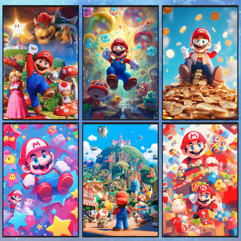 📣พร้อมส่ง📣【Mario】jigsaw puzzle-จิ๊กซอว์-300-1000-ชิ้น- ชิ้นของเด็ก จิ๊กซอว์ไม้ 1000 ชิ้น จิ๊กซอว์ 1000 ชิ้นสำหรับผู้ใหญ่ จิ๊กซอ จิ๊กซอว์ 500 ชิ้น🧩24-5-1 จิ๊กซอว์ 1000 ชิ้น สำหรับ ผู้ใหญ่ ตัวต่อจิ๊กซอว์ จิ๊กซอว์ การ์ตูน