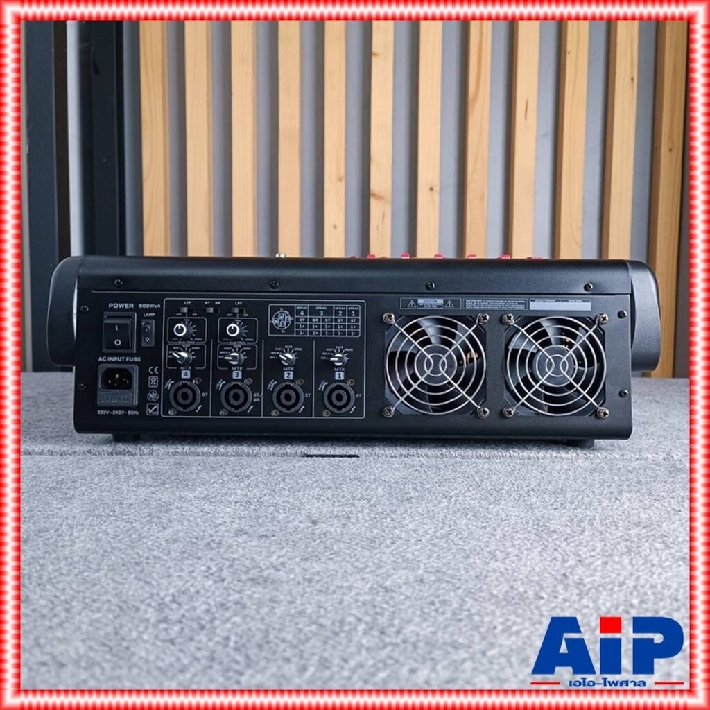 NTS TOP4-1080 POWERMIXER 4CH เอฟเฟคแท้ เพาเวอร์มิกเซอร์ มิกซ์NTS เครื่องเสียง เครื่องผสมสัญญาณเสียง เครื่องปรับแต่งเส...