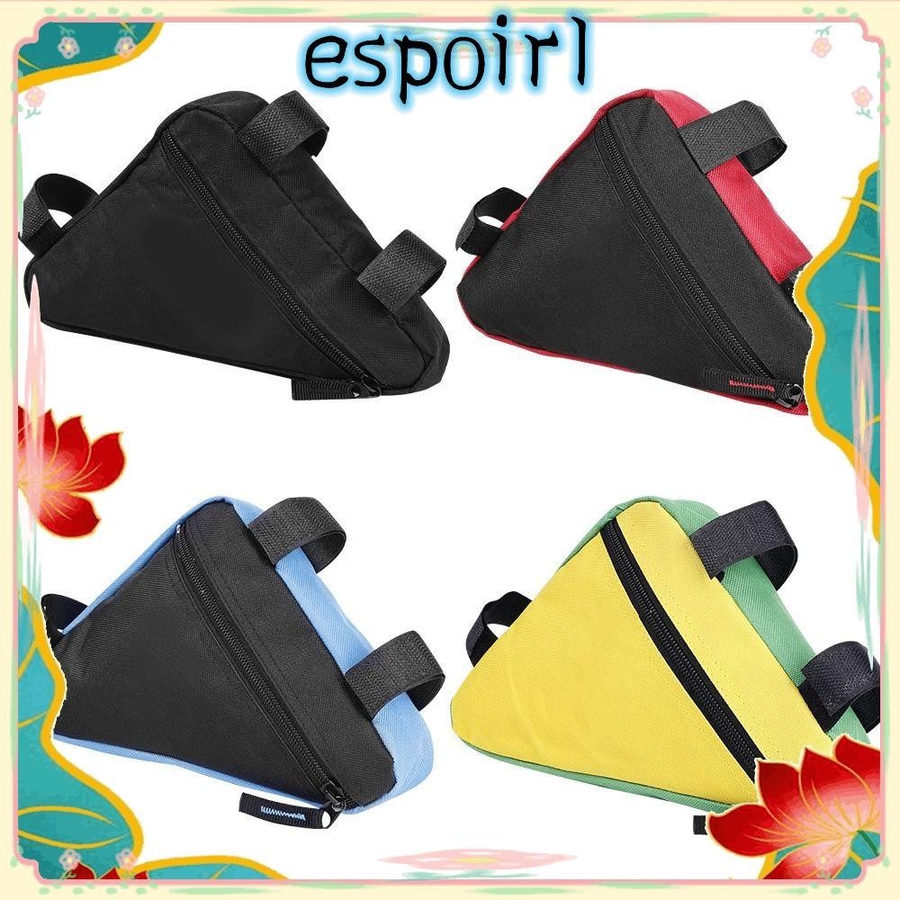 Espo กระเป๋าใส่ของ ทรงสามเหลี่ยม กันน้ํา สําหรับติดแฮนด์บาร์รถจักรยาน