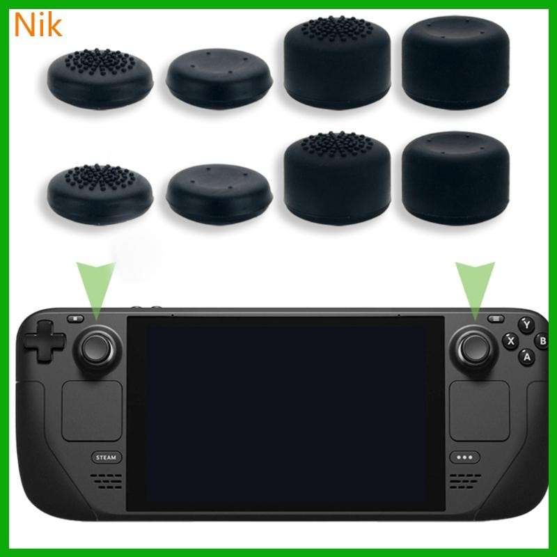 Nik ฝาครอบป้องกันปุ่มกดจอยเกม แบบนิ่ม สําหรับ Steam Deck Console Controller