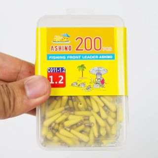 ASHINO ยางลอคทุ่น+ลูกหมุน CO11 (ที่เสียบทุ่นตกปลา) 200 ตัว/กล่อง