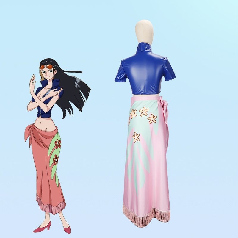 เครื่องแต่งกาย.Cosplay ฮาโลวีน One Piece Nico Robin และ Sea King