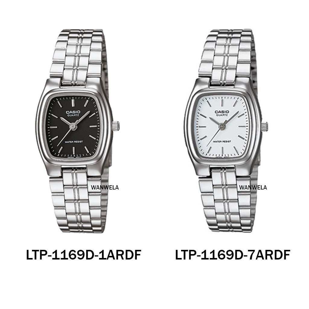 นาฬิกาสายหนัง ของแท้ นาฬิกาข้อมือ Casio ผู้หญิง รุ่น LTP-1169