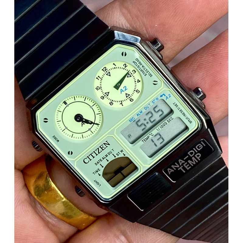 นาฬิกาข้อมือ Citizen analogue-digital watch JG2147-85X