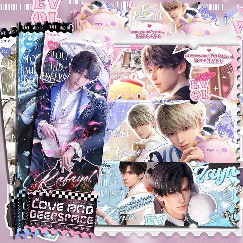 การ์ดเกมการ์ตูน Love and Deepspace Xavier Zayne Rafayel ralayo Shen Xinghui Li Shen Qi Yu ของขวัญวันเกิด ของเล่นสําหรับเด็ก 2024