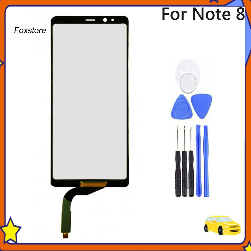 [Fx] แผงกระจกหน้าจอสัมผัสดิจิทัล แบบเปลี่ยน สําหรับ Samsung Galaxy S8 Plus Note 8