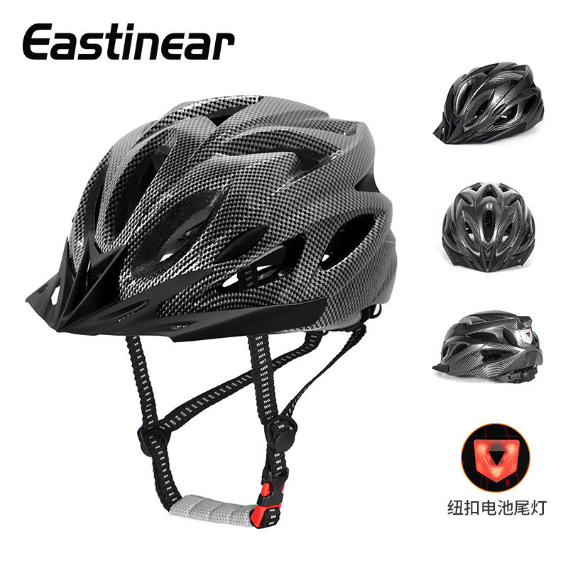 New Mountain Bike Riding Helmet Road Bike Outdoor Leisure Adult Bicycle Helmet with light