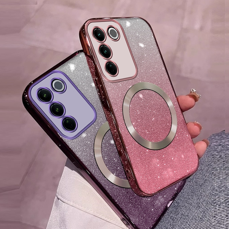 เคส VIVO V27 5g VIVO V27E VIVO V27 PRO 2023 5g เคสโทรศัพท์ ซิลิโคนนิ่ม เคสกันกระแทก ดีไซน์ใหม่ ไร้สาย แม่เหล็ก ชาร์จ เคสใส