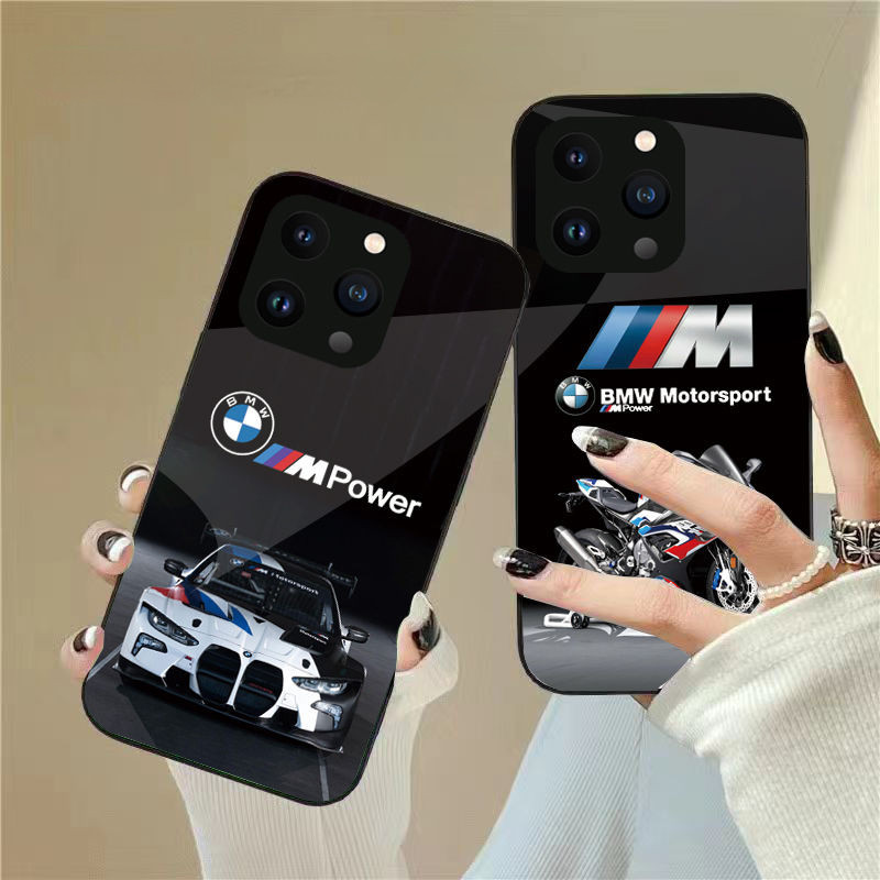 【พร้อมส่ง】เคสโทรศัพท์มือถือ ลายฉลาก BMW M-power กันน้ํา สําหรับ Iphone 15 14 Pro Max 13 12 Mini 11 Pro X XS XR 8 7 6 Plus