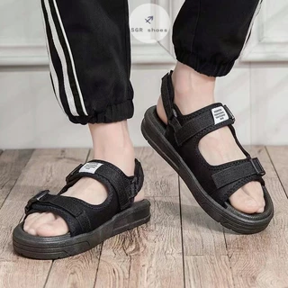 ⚡พร้อมส่ง⚡รองเท้าแตะรัดส้น น้ำหนักเบาสบาย ไม่ลื่น เพิ่มความมั่นใจในทุกการเดินทาง สไตล์เกาหลี Sandals