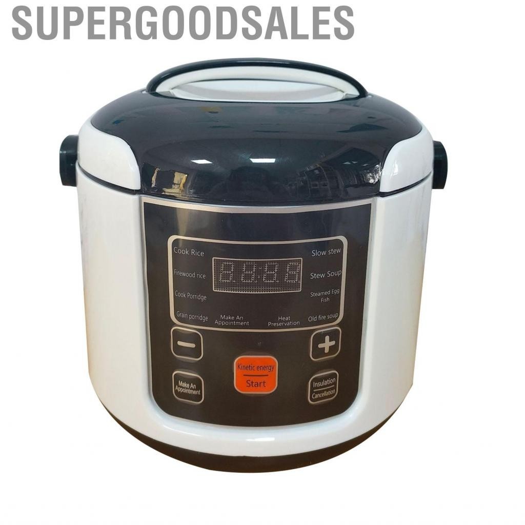 Supergoodsales Portable Rice Cooker  Metal Hand Wash Safe Mini for Cars