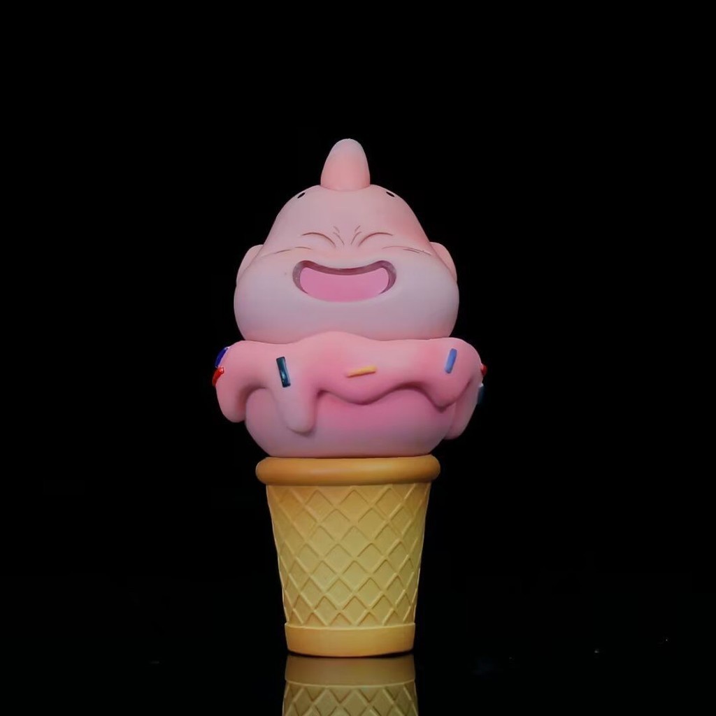 R6bf โมเดลฟิกเกอร์ Dragon Ball Ice Cream Tube Series Buuu Q Version สําหรับตกแต่ง