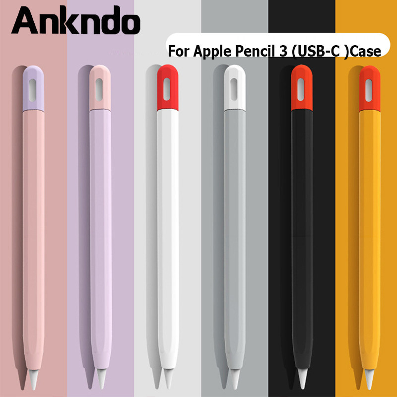 เคสซิลิโคน สไตล์เรโทร สําหรับ Apple Pencil 3 USB-C 3th Generation A Apple i Pad