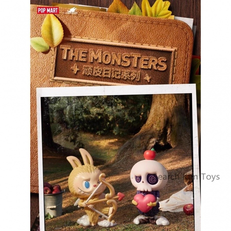 【 จัดส่งภายใน 72 ชั่วโมงครับ/ค่ะ 】Pop MART LABUBU THE MONSTERS Naughty Diary Series Figure ตุ๊กตามอนสเตอร์ มิสเชฟ แดรี่ซีรีส์