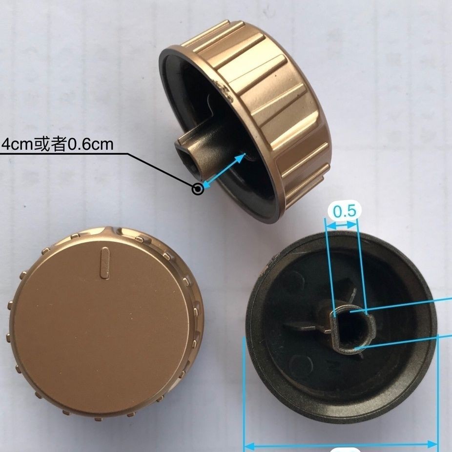 Z Ziyitang ลูกบิดสวิตช์ควบคุมอุณหภูมิ พลาสติก อุปกรณ์เสริมหม้อทอดไร้น้ํามัน Joyoung KL48-VF193