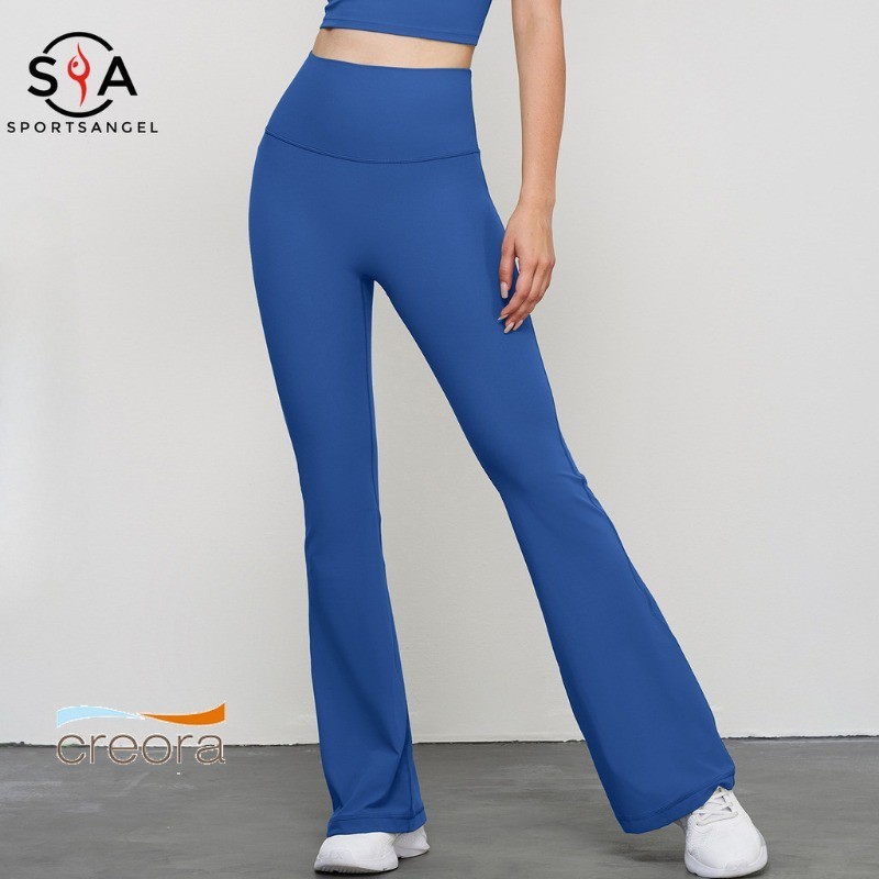 【Sportsangel】กางเกงกีฬา ขาบาน เอวสูง ไม่มีตะเข็บ กระชับสัดส่วน โยคะ พิลาทิส - รูปที่ 5