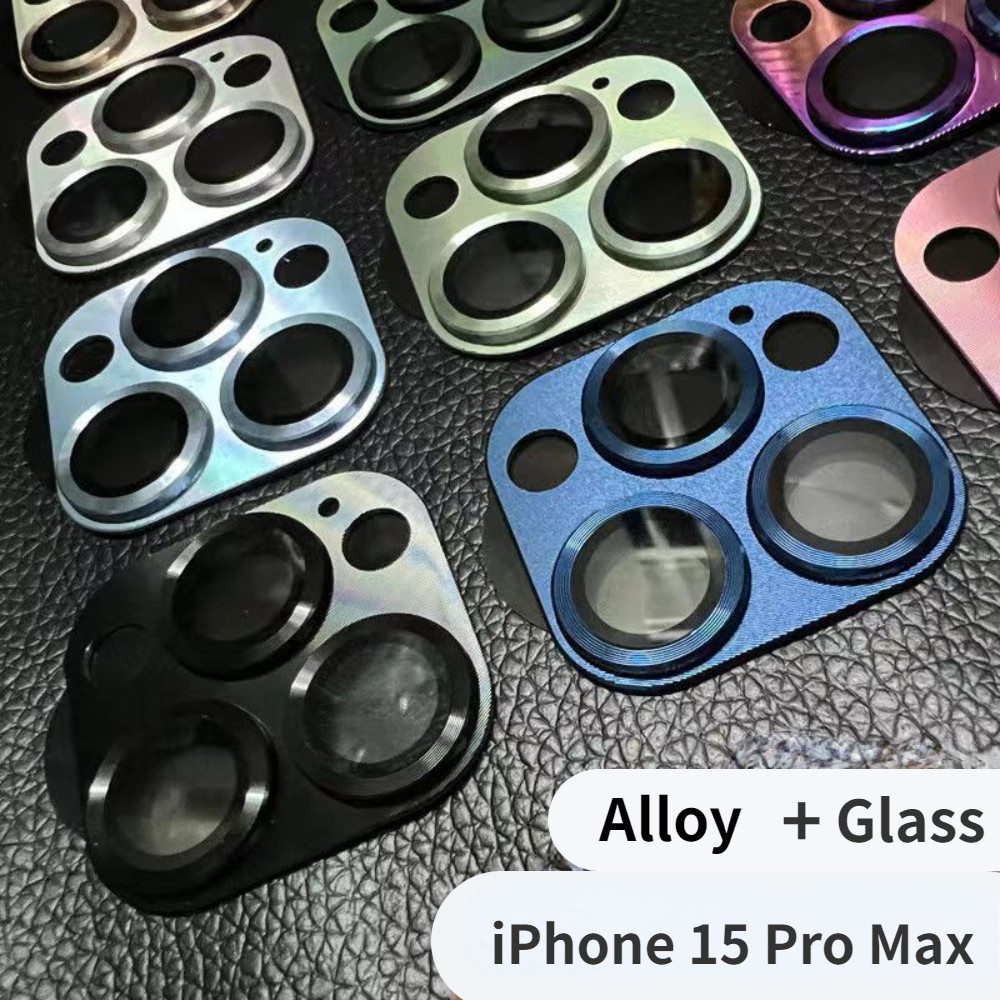 หรูหรา 3D อลูมิเนียมอัลลอยด์แก้วกล้องโทรศัพท์ฟิล์มป้องกันเคสโทรศัพท์เหมาะสําหรับ iPhone 16 15 14 13 12 11 Pro Max Plus ราคา ถูกที่สุด ดีลบีเคเค แกลเลอรีภาพที่ 2