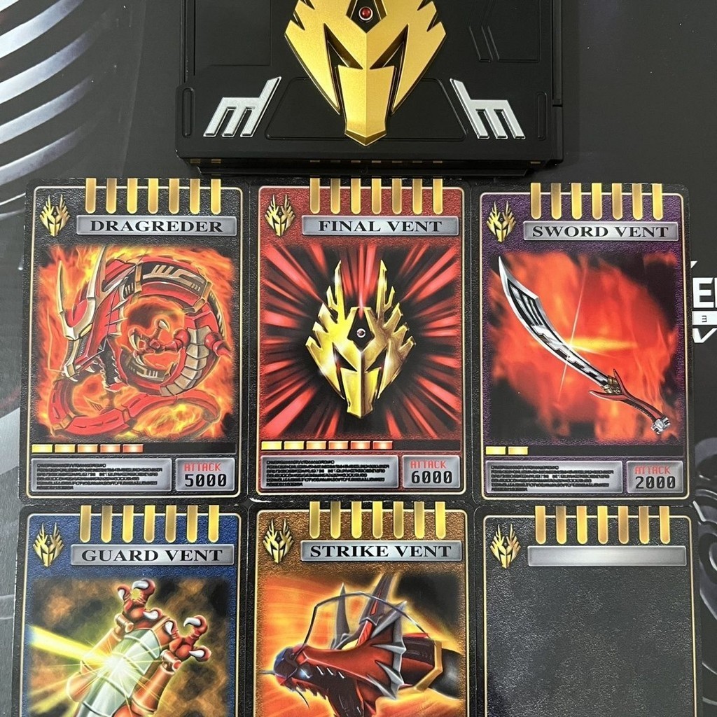 Bandai ของแท้ Kamen Rider Dragon Rider Card Box csm Dragon Rider Card Box Deluxe Edition SF Limited Time ส่งฟรี