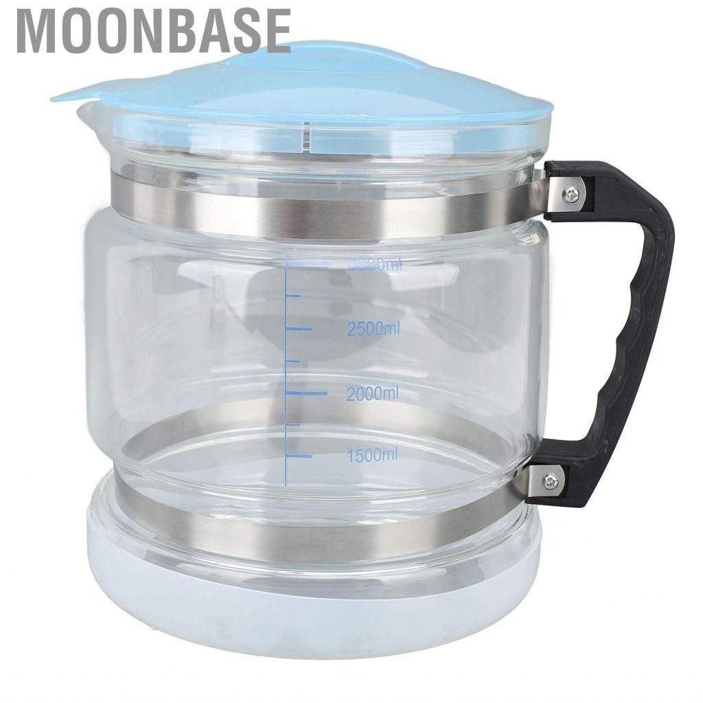 Moonbase เครื่องกรองน้ำกลั่นขวดเบียร์ 4 ลิตรเหยือกกลั่นบริสุทธิ์ Jar สำหรับ Countertop Home Beauty Distillers