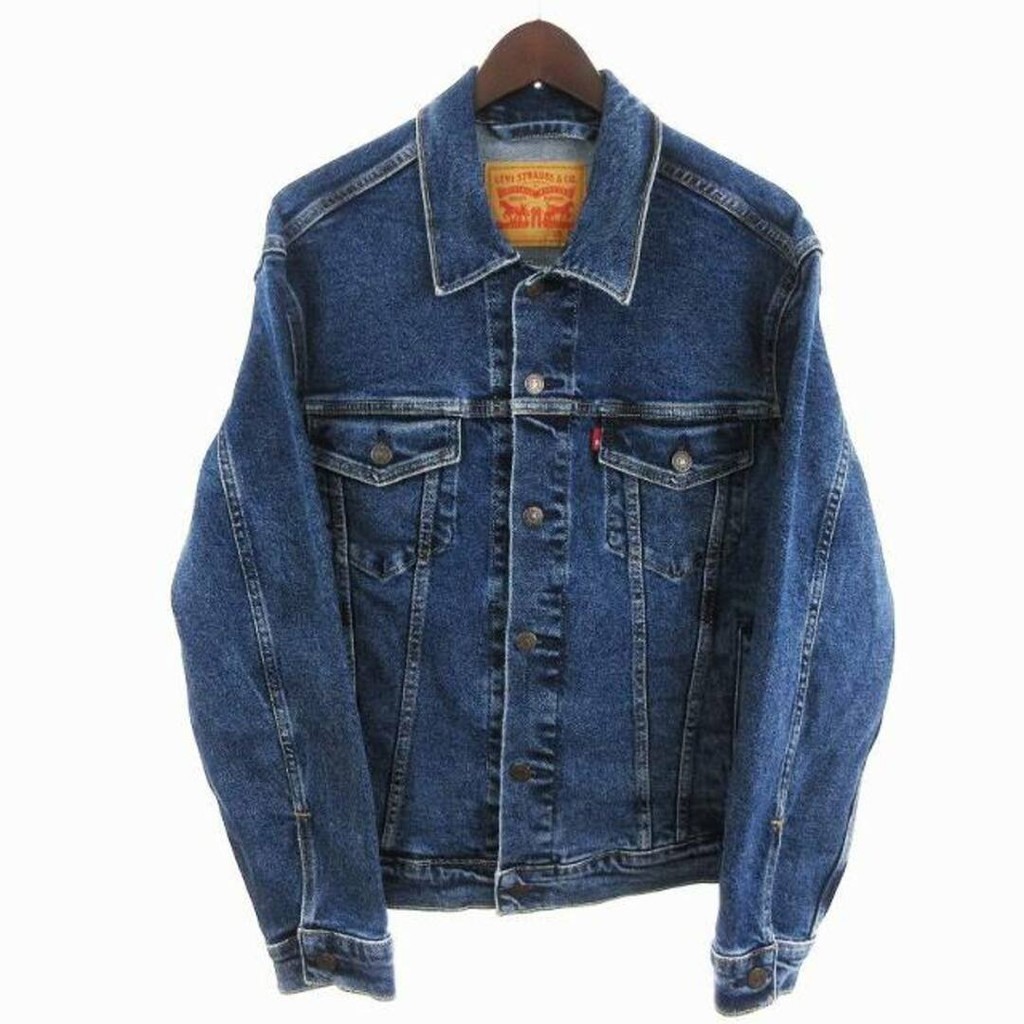 Levi's 3rd Trucker Jacket G Jacket USED Processing Blue S Direct from Japan Secondhand
