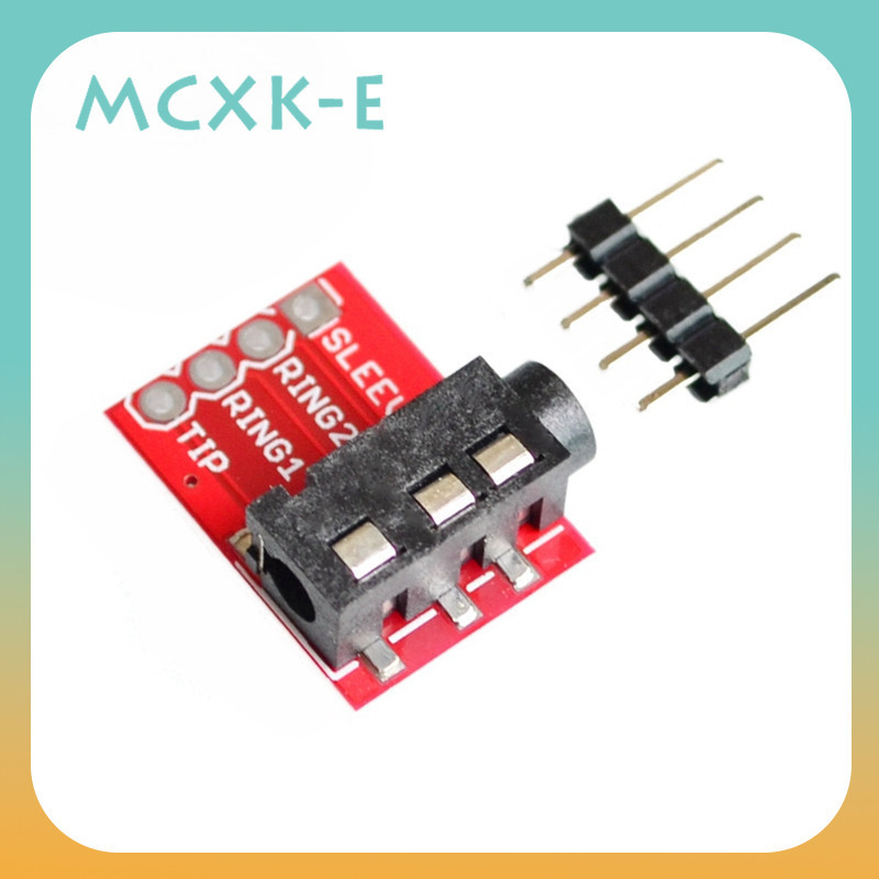 Trrs โมดูลแจ็คหูฟังวิดีโอ MP3 3.5 มม. แบบมืออาชีพ