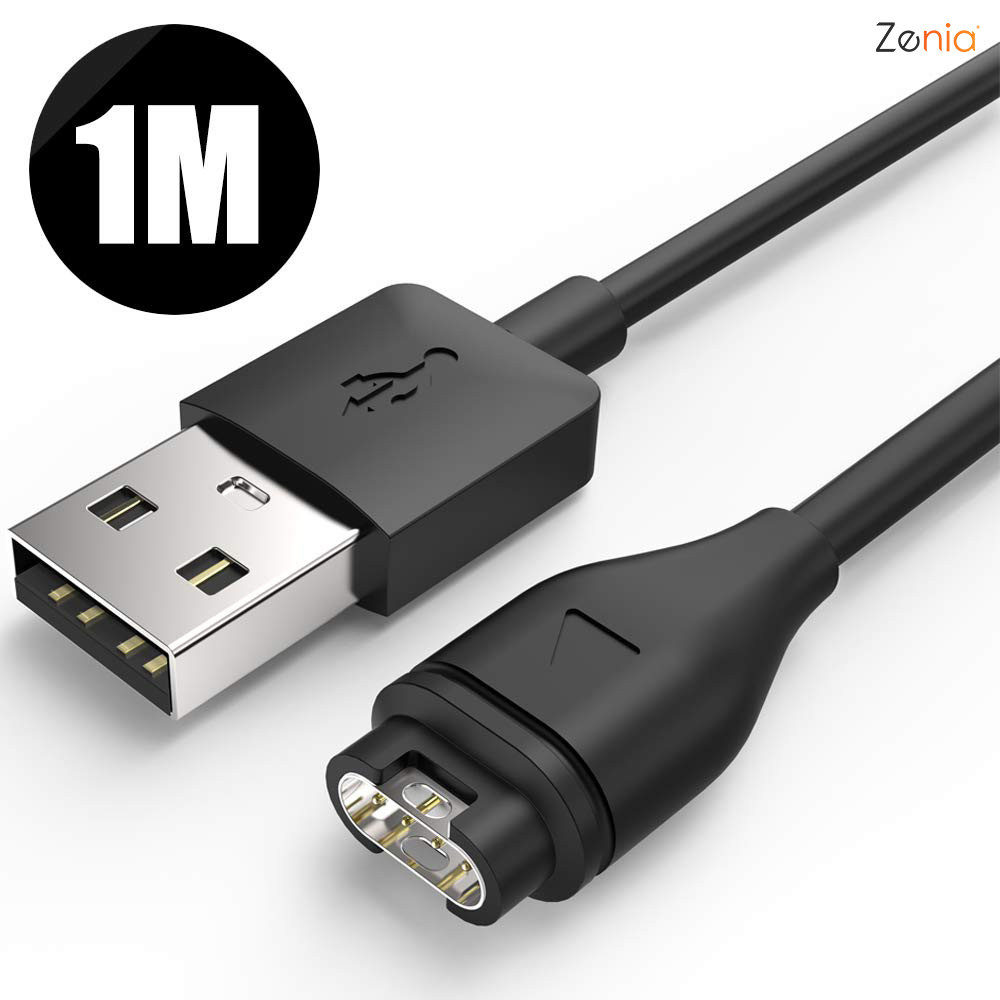 Usb Charger สายชาร์จสําหรับ Garmin Approach S60/S62 Instinct Fenix 7X/7/7S/6S/6/6X Pro 5/5X/5S Plus Forerunner 745/945/935/245 Vivoactive 3/4/4S เพลง Quatix Venu 2S epi