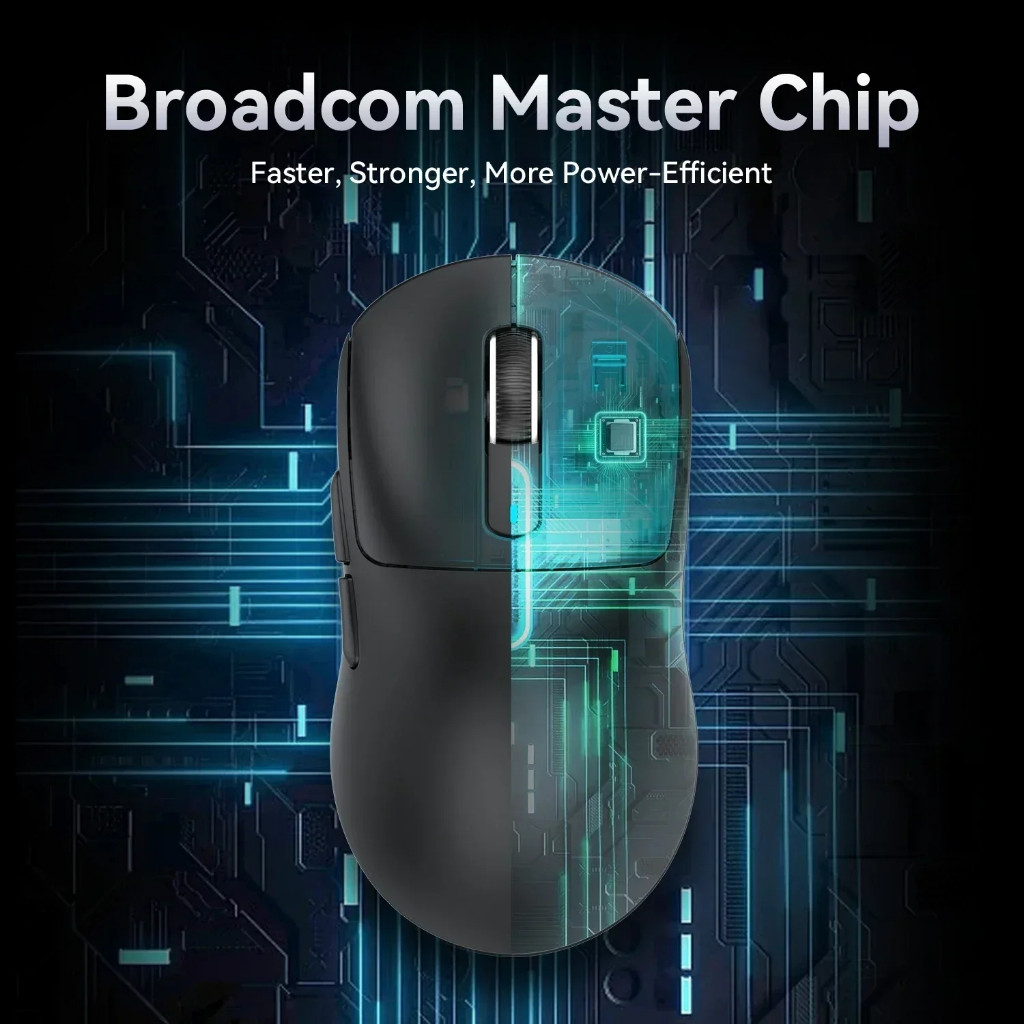 Attack Shark X3 Pro 4K/8K เมาส์ไร้สาย Tri-Mode 2.4G 5.2BT 26000DPI PAW3395 เมาส์สํานักงานเกม