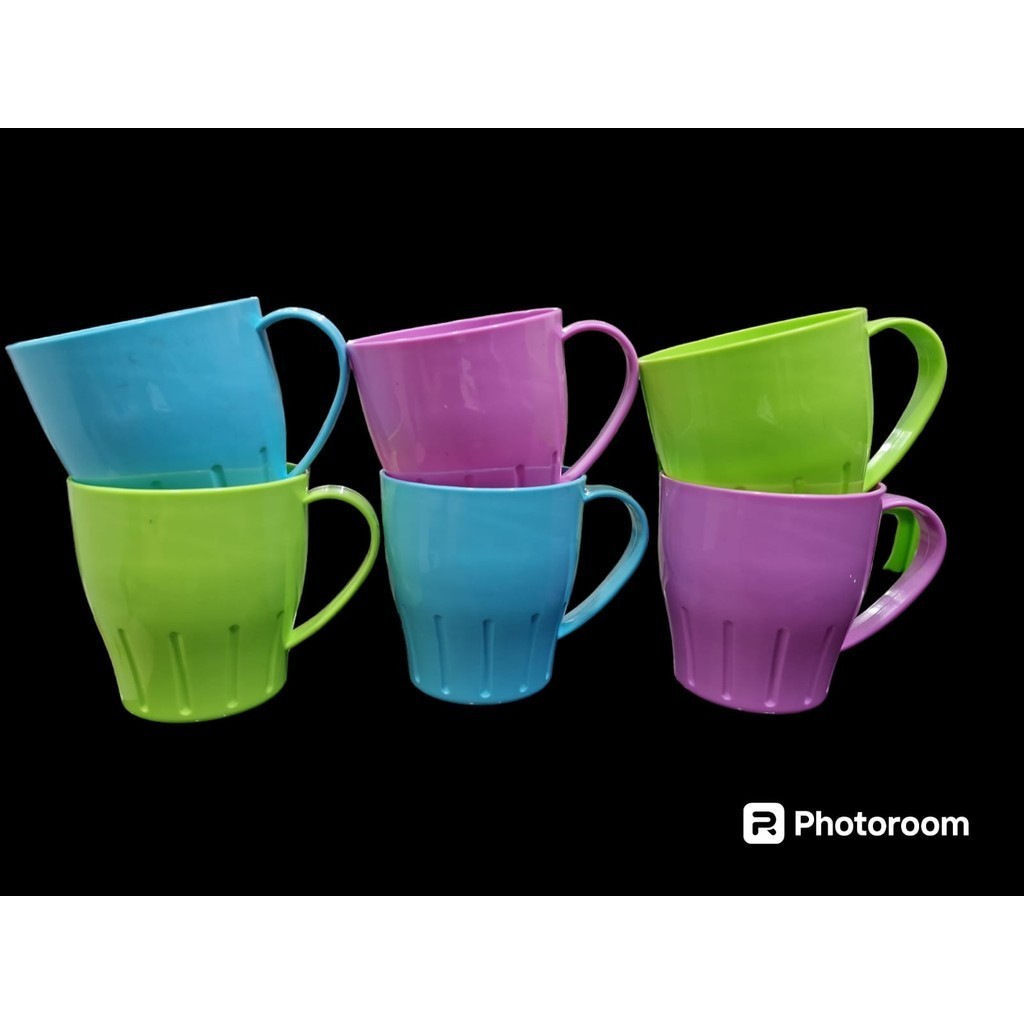 (3 ชิ้น) STRIPES CUP L 032/THICK CUP/THICK CUP/VIRAL UNBREAKABLE CUP