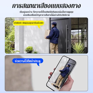 【1080P】กล้องวงจรปิดไร้สายขนาดเล็กสำหรับใช้ในบ้านความละเอียดสูง เล็กง่ายต่อการวาง กล้องวงจรปิดขนาดเล็ก WIFI กล้องบันทึกวิดีโอไร้สาย ไวไฟ wifi วงจรปิด