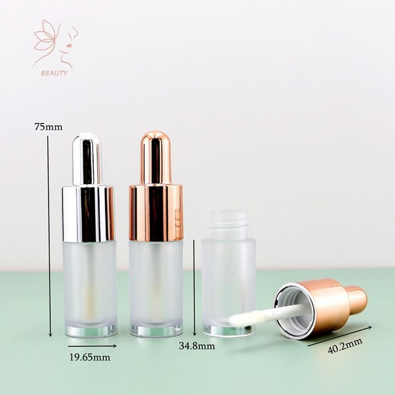 [maybeauty] 1/5pcs 2.5ml ขวดรีฟิล Liquid Foundation Subpackage Travel ขวดเปล่าพร้อม Wand Brush เครื่องสําอางเครื่องมือ {TH} - รูปที่ 6