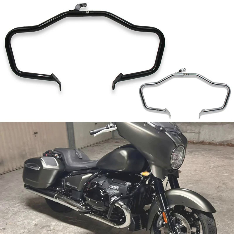 GM R18B Motorcycle Accessories Engine Guard Crash Bar Protector Fit For BMW R18 Classic Transcontine