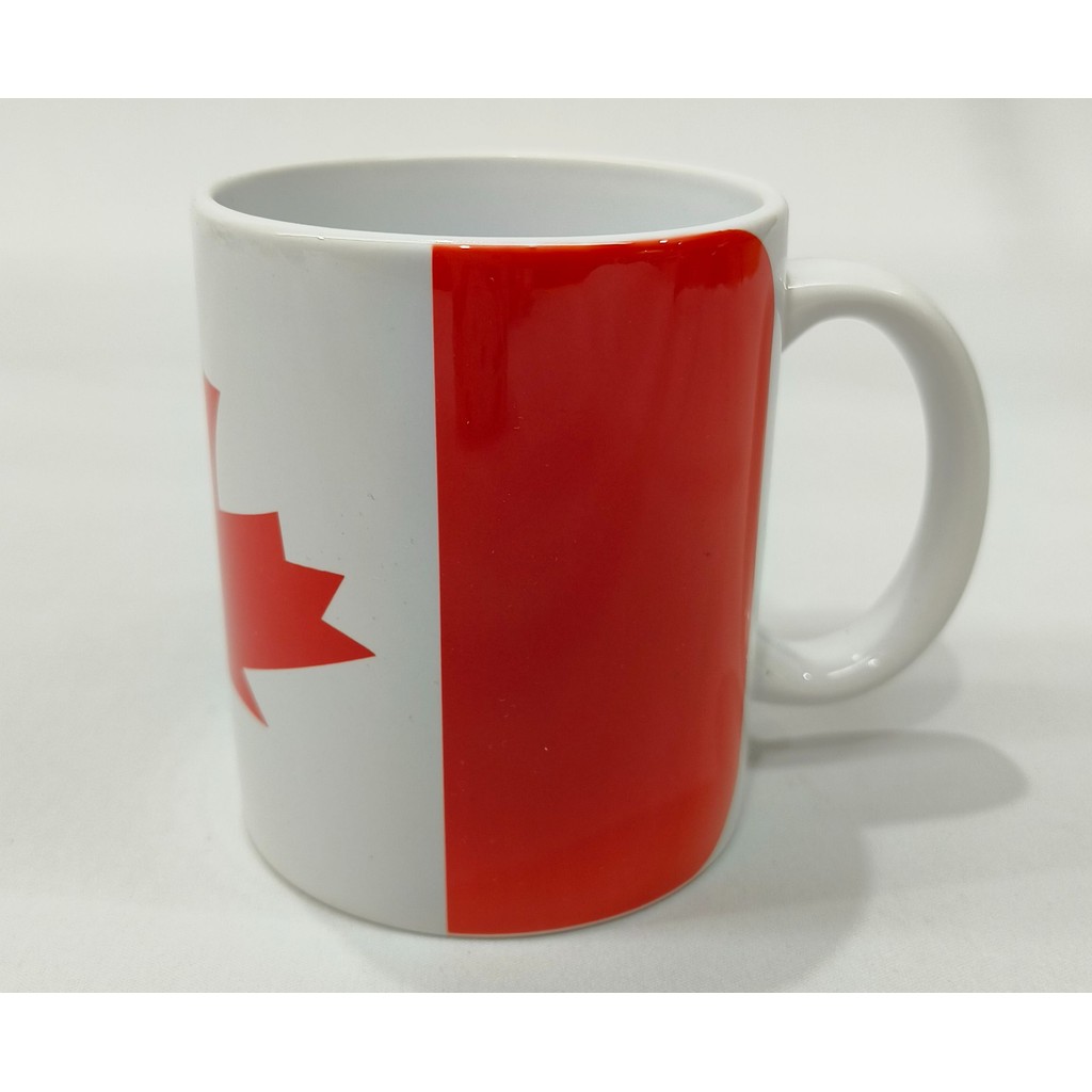 เซรามิกธงชาติแคนาดา CUP ของที่ระลึก แก้วมัค แก้วกาแฟ ชา 11 Oz