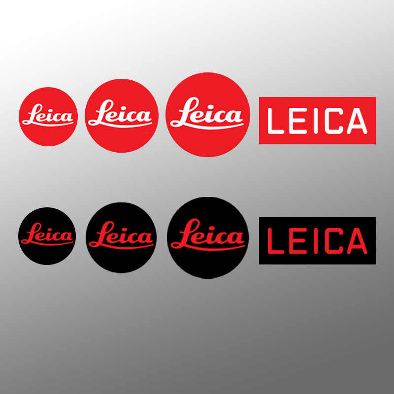สติ๊กเกอร์ สติ๊กเกอร์โลโก้ Leica สติ๊กเกอร์โลโก้สีแดงน้อย Leica Xiaomi Huawei กล้องโทรศัพท์มือถือ SL