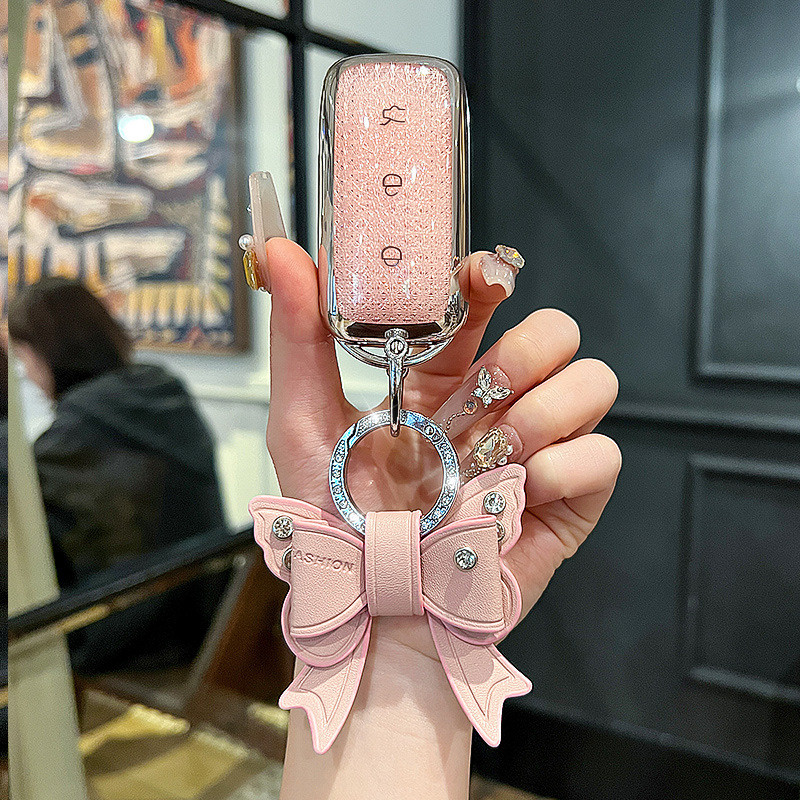 กระเป๋าใส่กุญแจ Geely Galaxy L7 EX5 E5 EX5 MAX EX5 PRO Starship 7/L6/Maxe8 เคสป้องกันคริสตัลพิเศษ TP