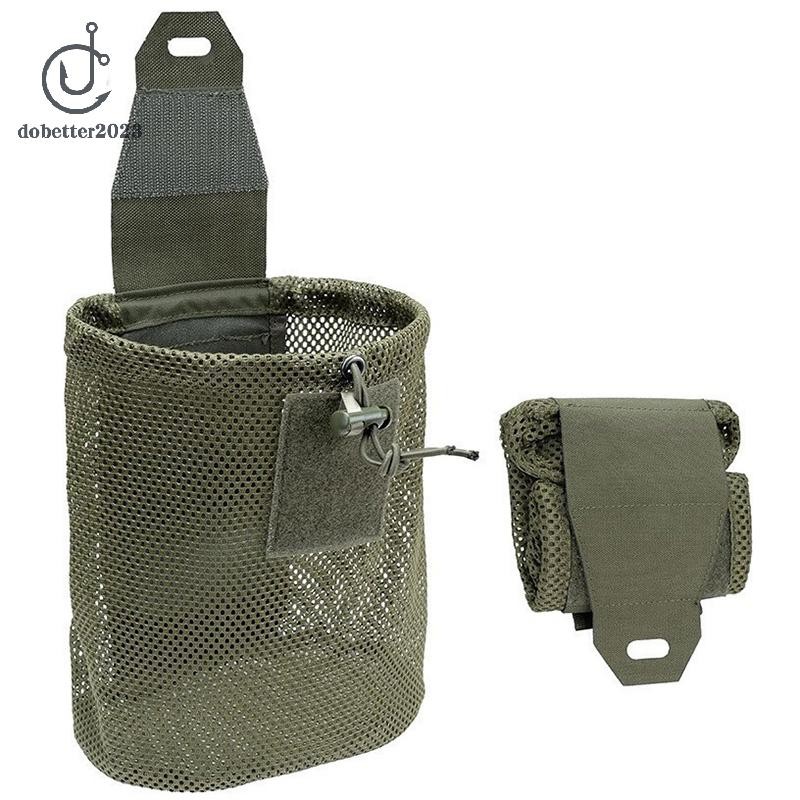 [DB] กระเป๋า Micro Folding Compact Dump Pouch ถุงตาข่ายพับได้ที่เก็บของอเนกประสงค์กีฬากลางแจ้งตั้งแคมป์เดินป่า TH