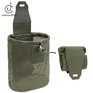 [DB] กระเป๋า Micro Folding Compact Dump Pouch ถุงตาข่ายพับได้ที่เก็บของอเนกประสงค์กีฬากลางแจ้งตั้งแคมป์เดินป่า TH