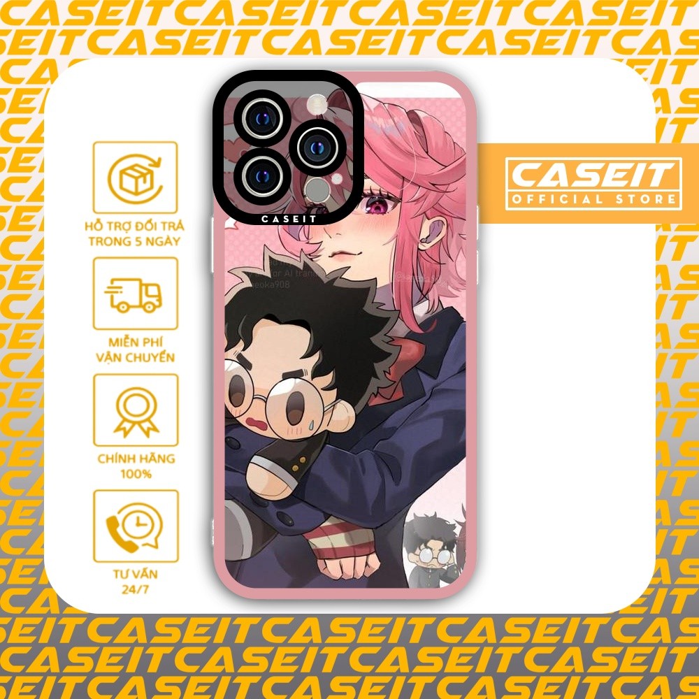 Samsung Xiaomi Oppo Caseit Square Edge iPhone Case ธีมอนิเมะ Dan Dan Dan Dan Dan Dan Dan Vu trang Su